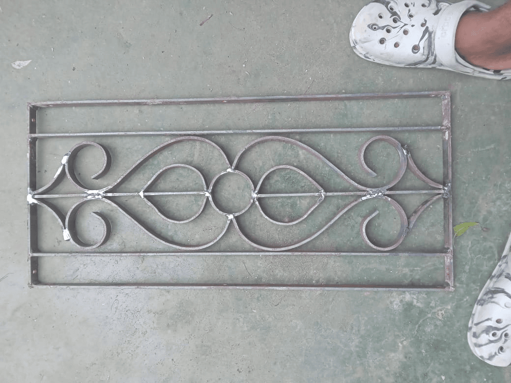 Designer Iron Window Grill â Home Security, Kushinagar